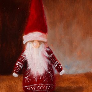 Christmas Gnome - Nanci Fulmek Art