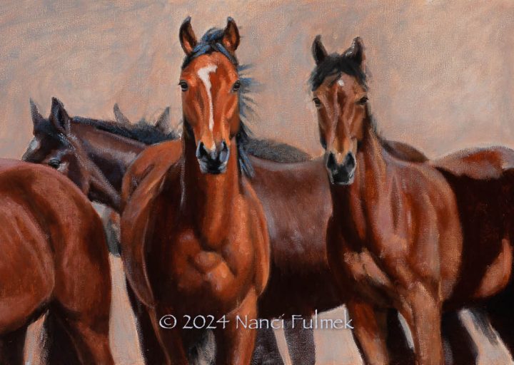 Bar Fight Boys - Nanci Fulmek Art