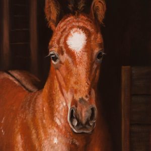 Titan - painting by - Nanci Fulmek